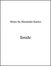 Inside piano sheet music cover